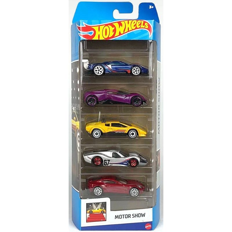 HotWheels 5-Pack Motor Show Set-1 2023 - MINIATURE TOY SHOP