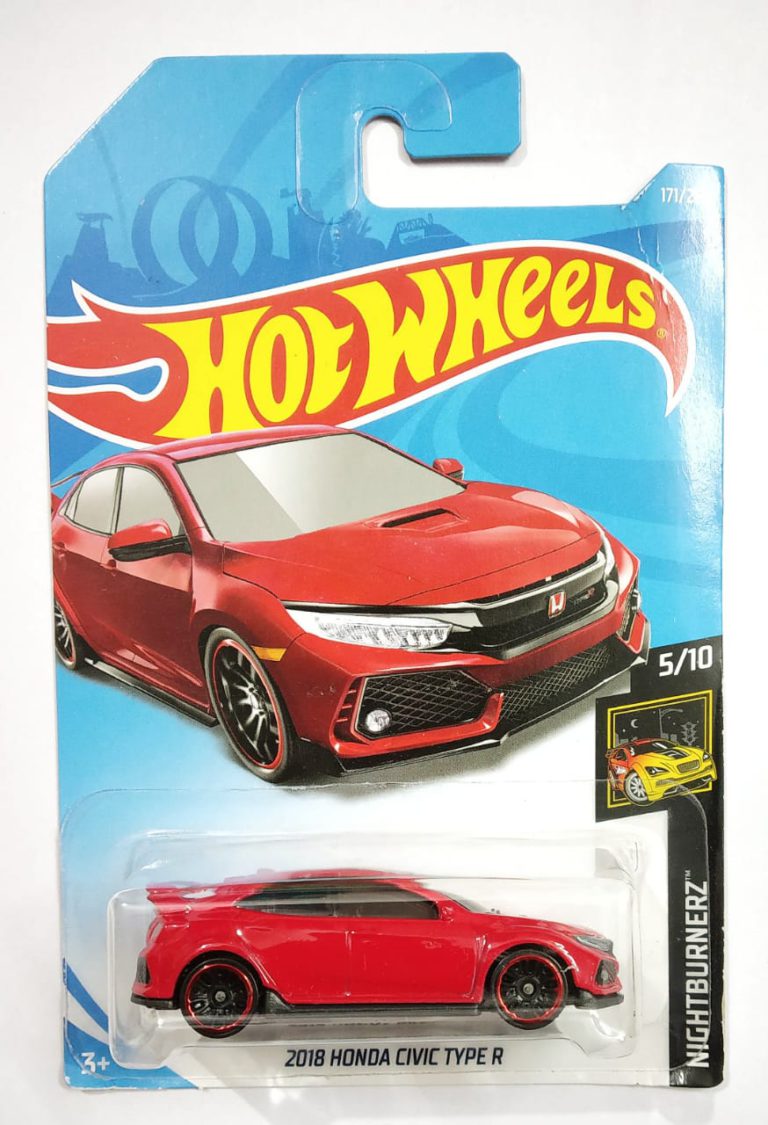 Hot Wheels 2018 Honda Civic Type R (Red) MINIATURE TOY SHOP