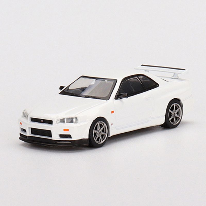 Mini Gt Skyline Gt R R34 MINI GT Nissan Skyline GT-R R34 V-Spec N1 White - MINIATURE TOY SHOP